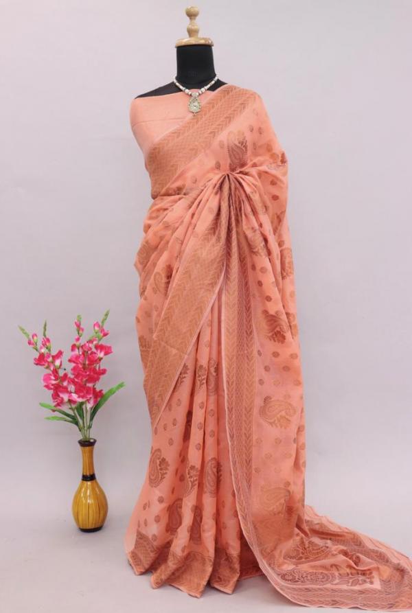 Cl1 Soft Linen Casual Wear Silk Designer Saree Collection